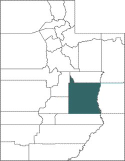 Emery County Map