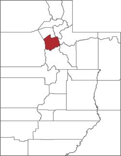 Salt Lake County Map